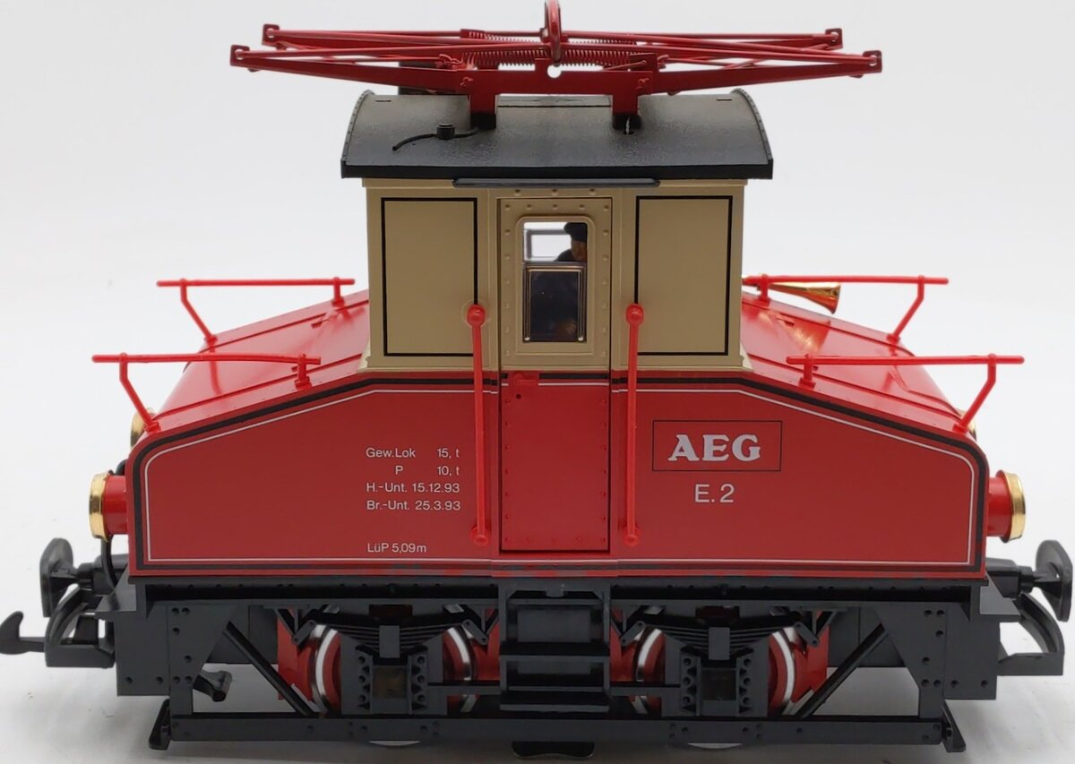 LGB 2130 G Scale AEG Electric Steeple Cab Locomotive LN/Box