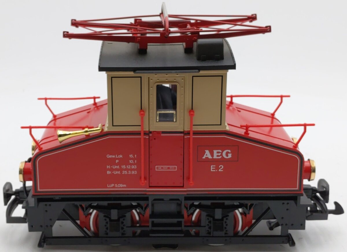 LGB 2130 G Scale AEG Electric Steeple Cab Locomotive LN/Box