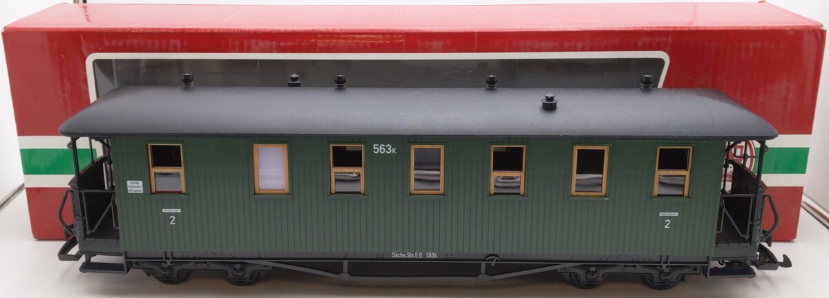 LGB 30350 G Scale Green Passenger Coach Car LN/Box