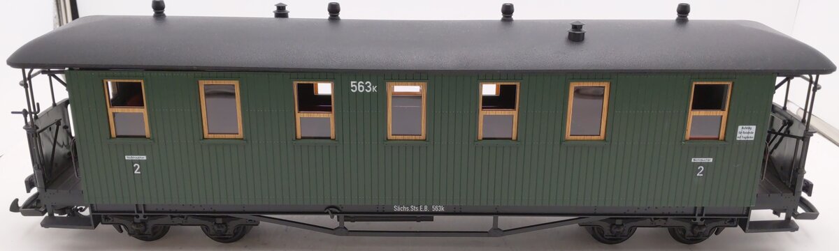 LGB 30350 G Scale Green Passenger Coach Car EX/Box