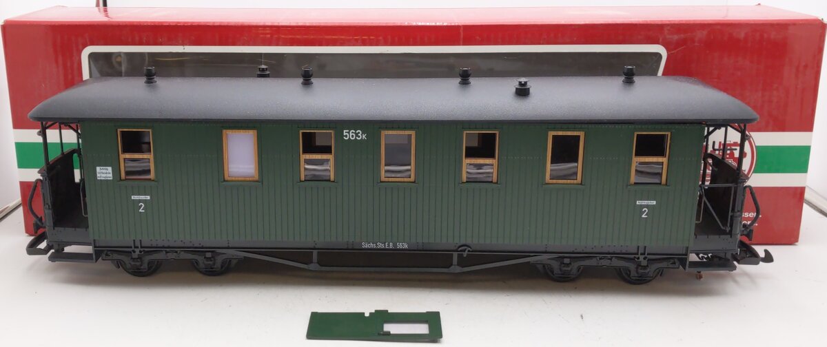 LGB 30350 G Scale Green Passenger Coach Car EX/Box