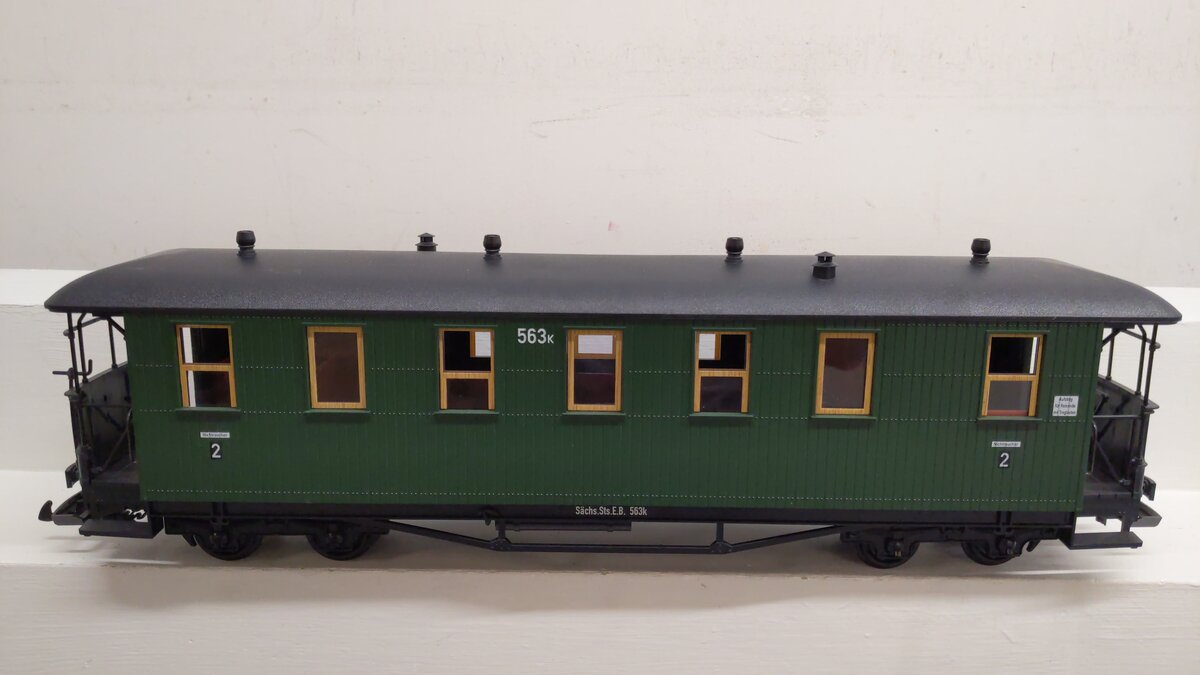 LGB 30350 G Scale Green Passenger Coach Car EX/Box