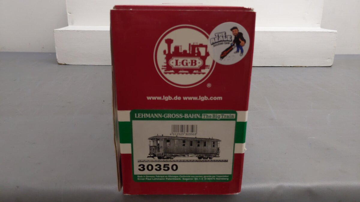 LGB 30350 G Scale Green Passenger Coach Car EX/Box