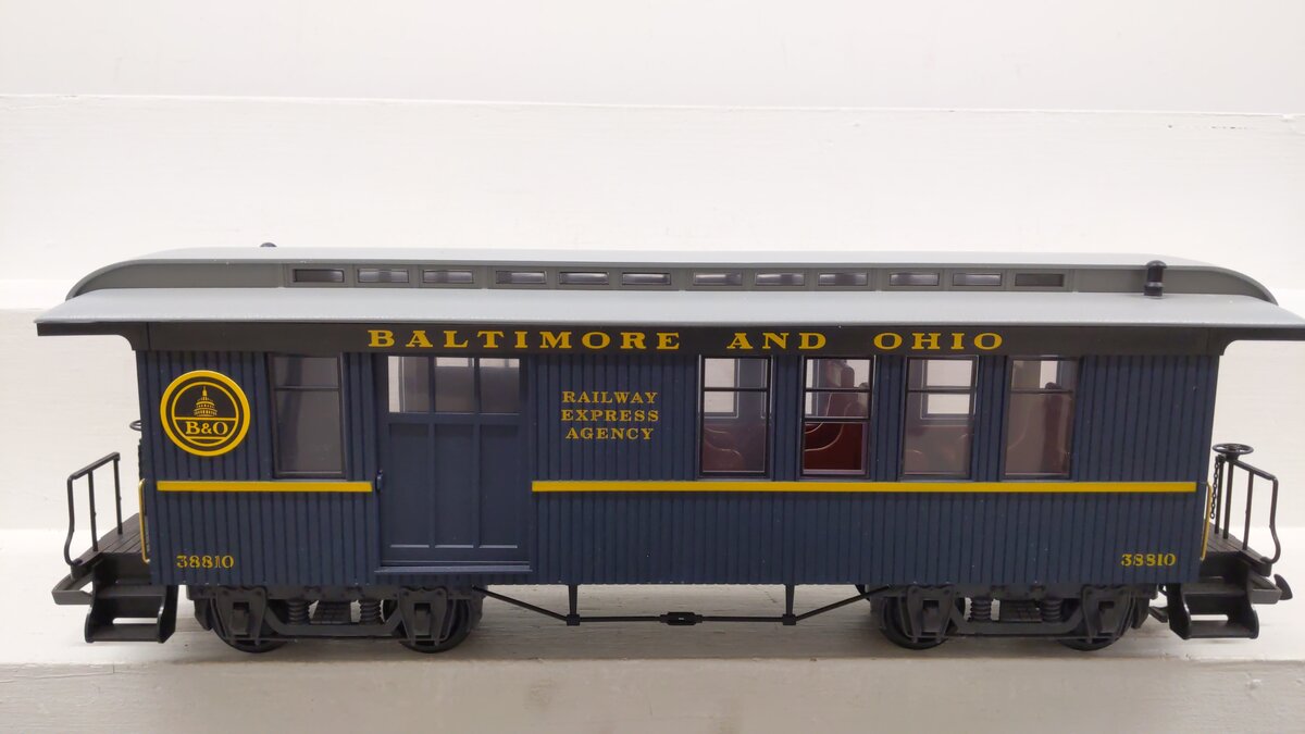 LGB 38810 Baltimore & Ohio Combine Car EX/Box