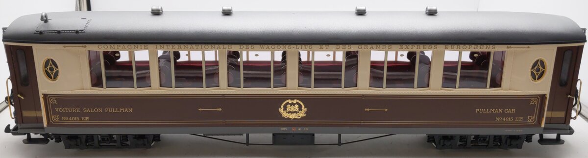 LGB 32650 G Scale Orient Express Voiture Salon Passenger Car - Metal Wheels LN/Box