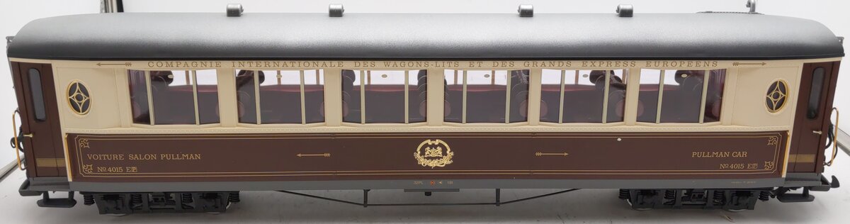LGB 32650 G Scale Orient Express Voiture Salon Passenger Car - Metal Wheels LN/Box