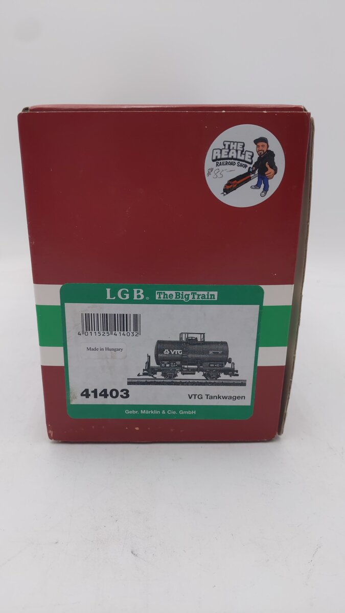 LGB 41403 G Scale VTG Tank Car VG/Box