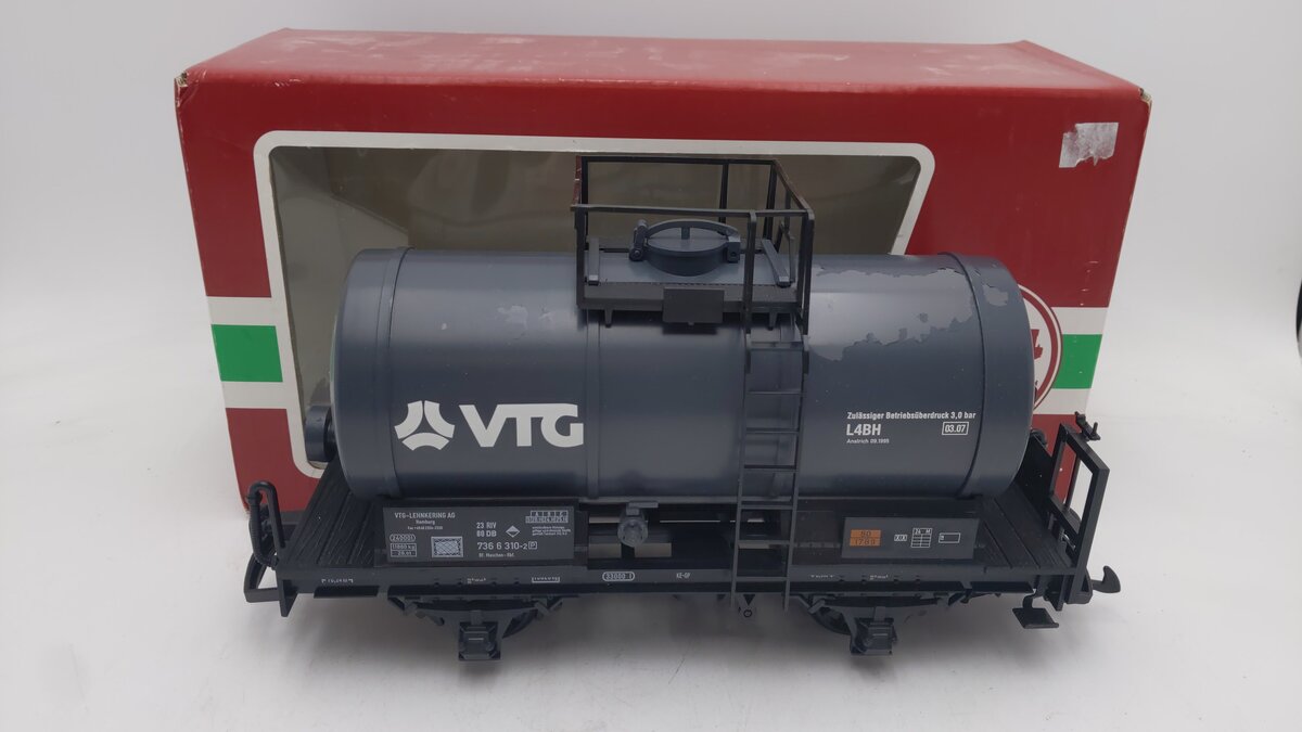 LGB 41403 G Scale VTG Tank Car VG/Box