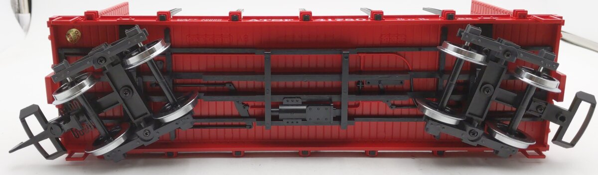 LGB 41780 ATSF Flat Car with Pipe Load (Metal Wheels) VG/Box
