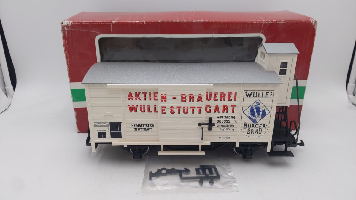 LGB 42268 Wulle Brewery Beer Car EX/Box