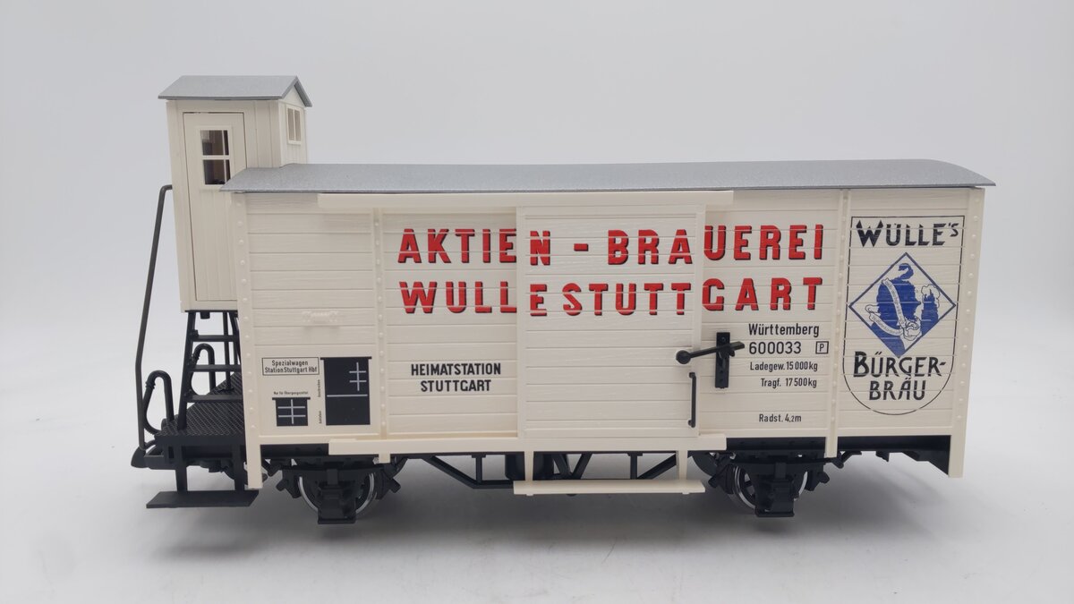 LGB 42268 Wulle Brewery Beer Car EX/Box