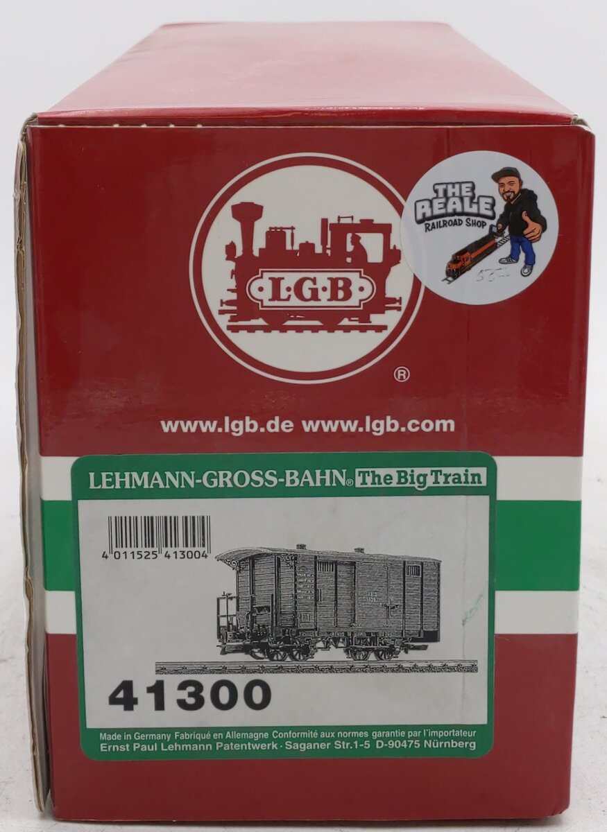 LGB 41300 G BEG Güterwagen #109 (Metal Wheels) LN/Box