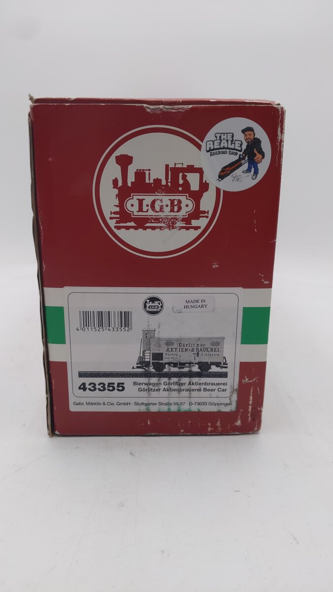 LGB 43355 Gorlitzer Beer Car EX/Box