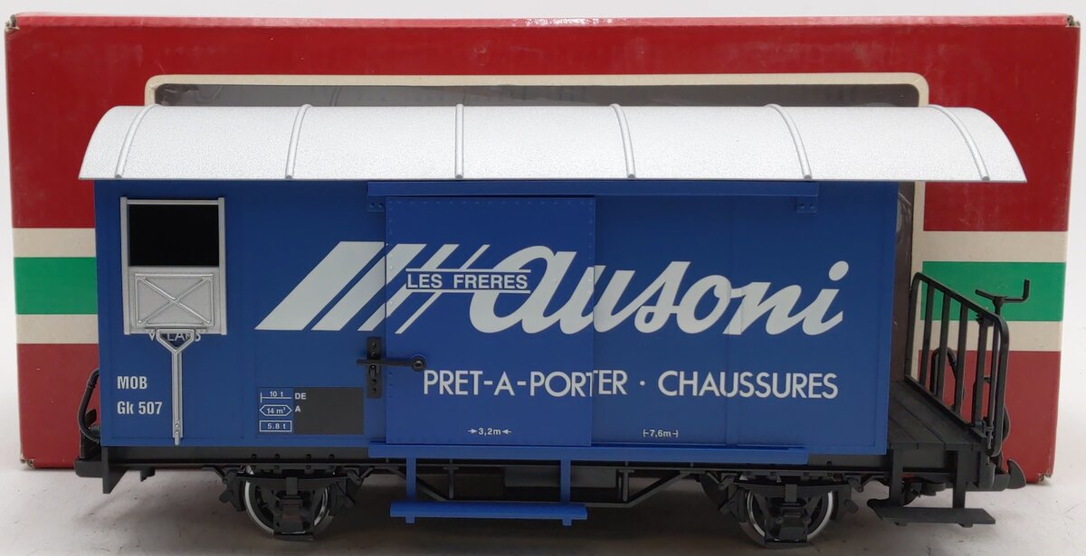 LGB 46280 G Scale Pret-A-Porter Car #507 (Metal Wheels) LN/Box