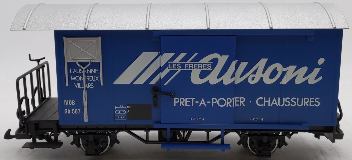 LGB 46280 G Scale Pret-A-Porter Car #507 (Metal Wheels) LN/Box