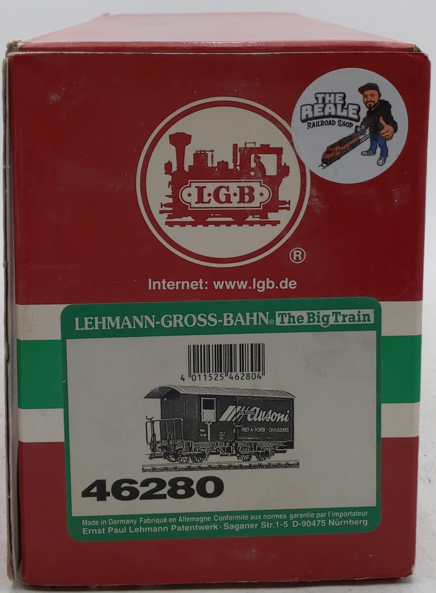 LGB 46280 G Scale Pret-A-Porter Car #507 (Metal Wheels) LN/Box