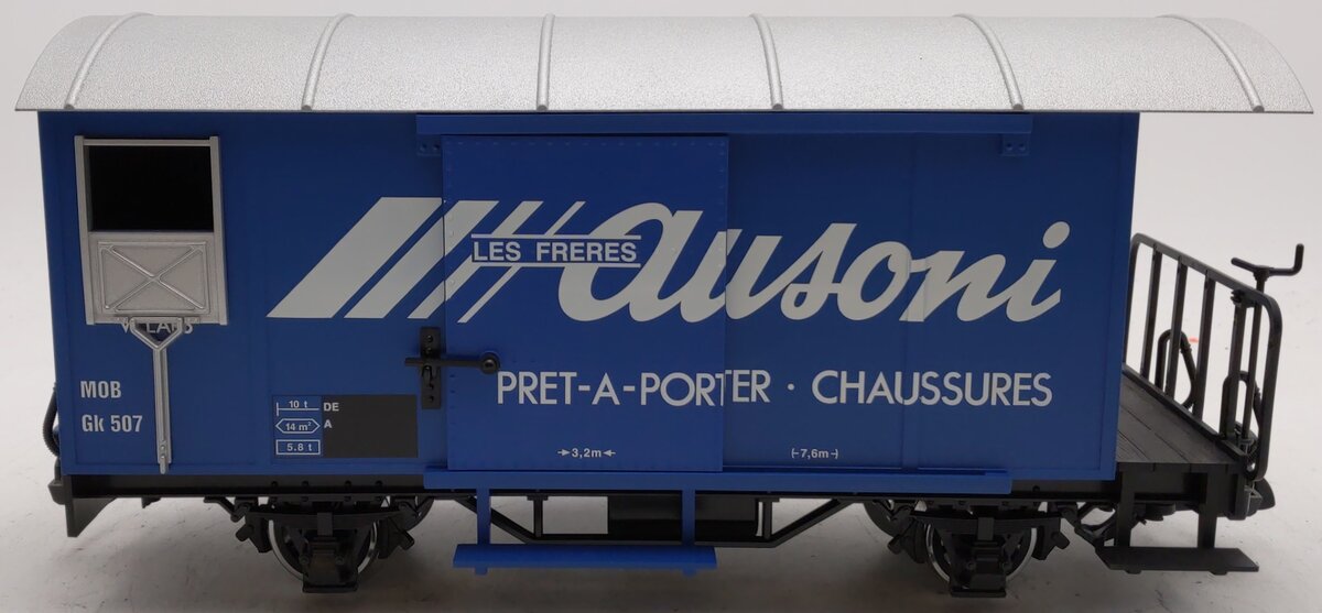 LGB 46280 G Scale Pret-A-Porter Car #507 (Metal Wheels) LN/Box