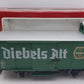 LGB 43260 G Scale Diebels Alt Beer Car w/ Plastic Wheels VG/Box