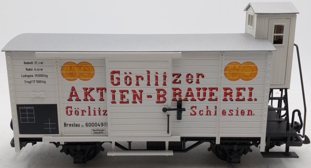 LGB 43355 G Scale Gorlitzer Beer Car