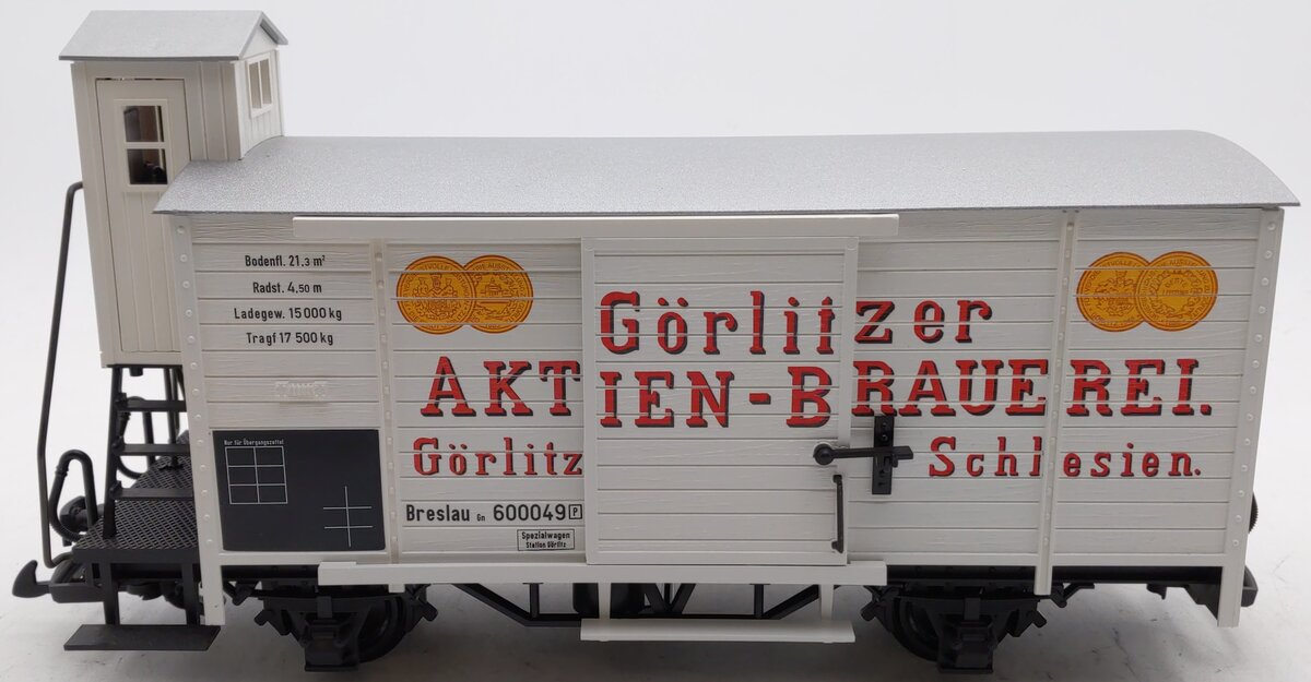 LGB 43355 G Scale Gorlitzer Beer Car