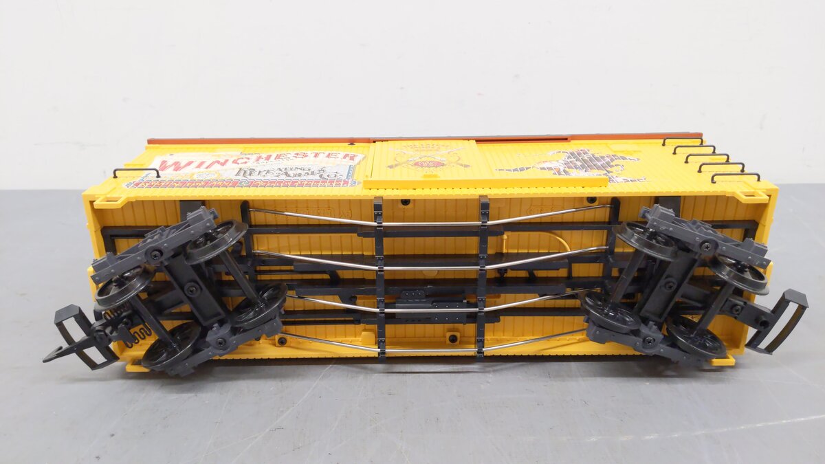 LGB 47670 G Scale Signed Winchester Rifles Boxcar EX/Box