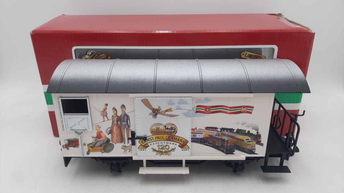 LGB 47280 120th Anniversary Boxcar VG/Box