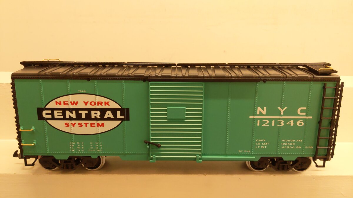 LGB 47913 G Scale New York Central Boxcar EX/Box