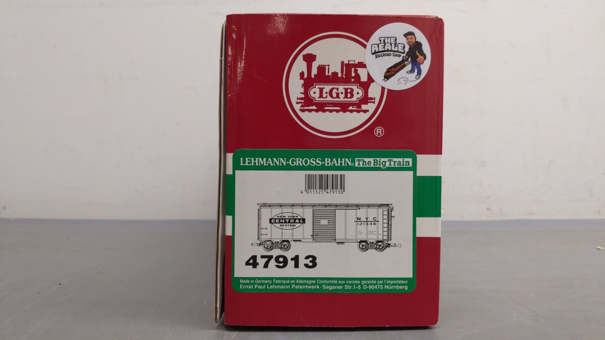 LGB 47913 G Scale New York Central Boxcar EX/Box