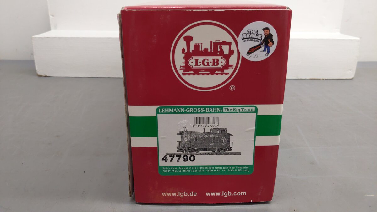 LGB 47790 Great Northern Illuminated Caboose EX/Box