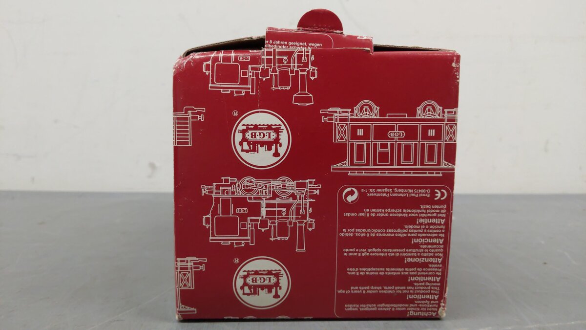 LGB 69872 G Scale Christmas Powered Sound Tender EX/Box