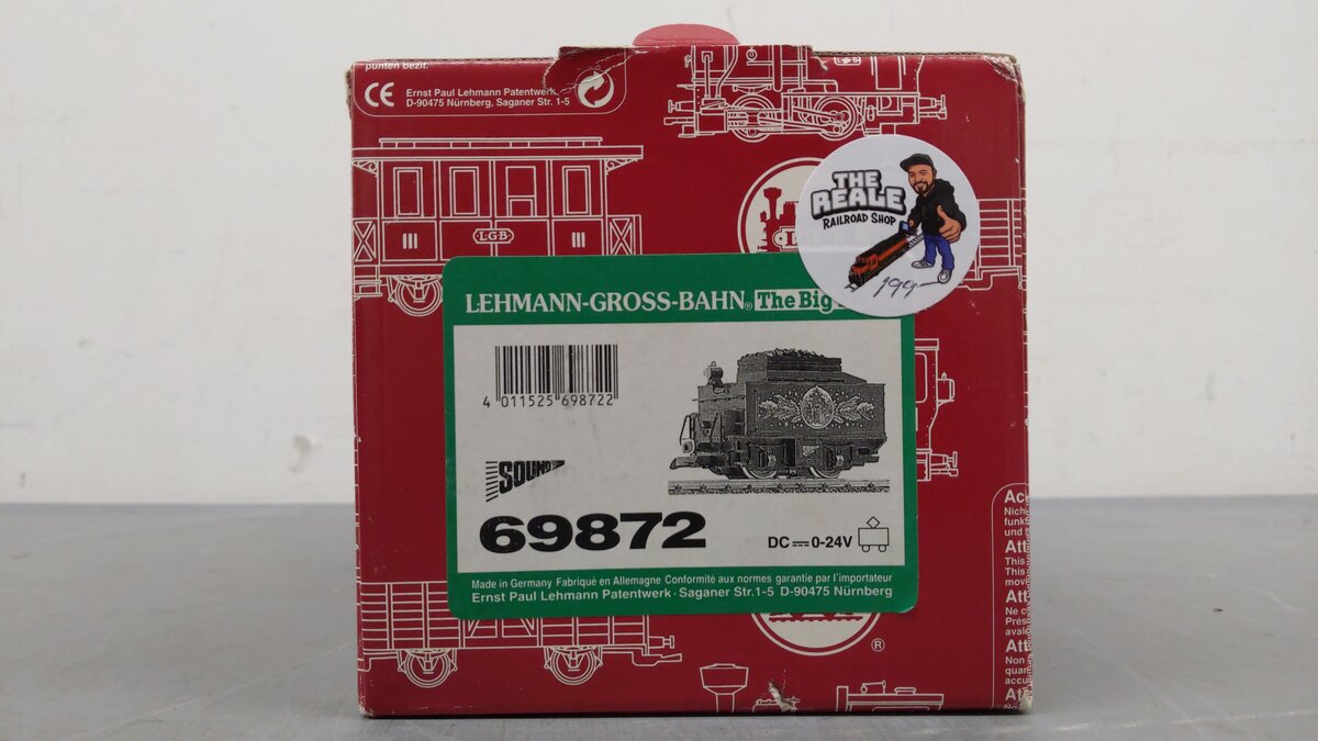 LGB 69872 G Scale Christmas Powered Sound Tender EX/Box