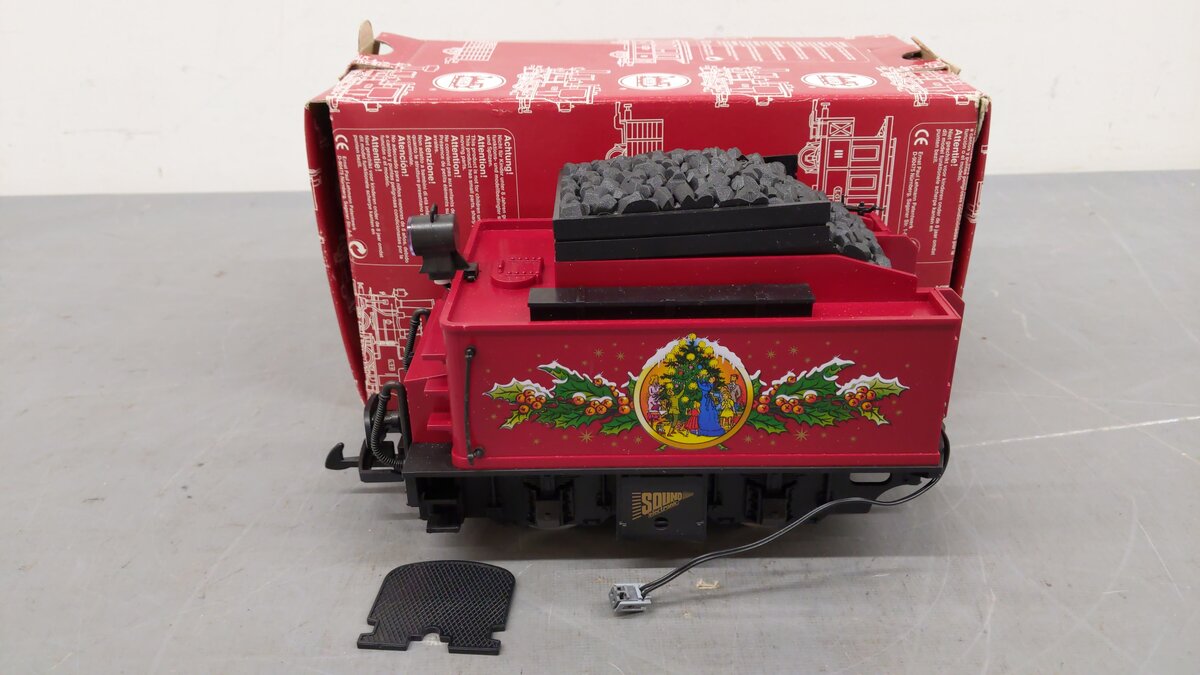 LGB 69872 G Scale Christmas Powered Sound Tender EX/Box