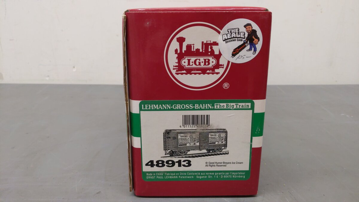 LGB 48913 Good Humor Popsicle On A Stick Box Car EX/Box
