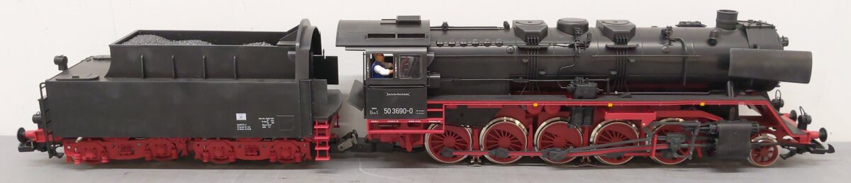 Piko 37241 G Deutsche Reichsbahn IV BR50 Steam Locomotive with Sound EX