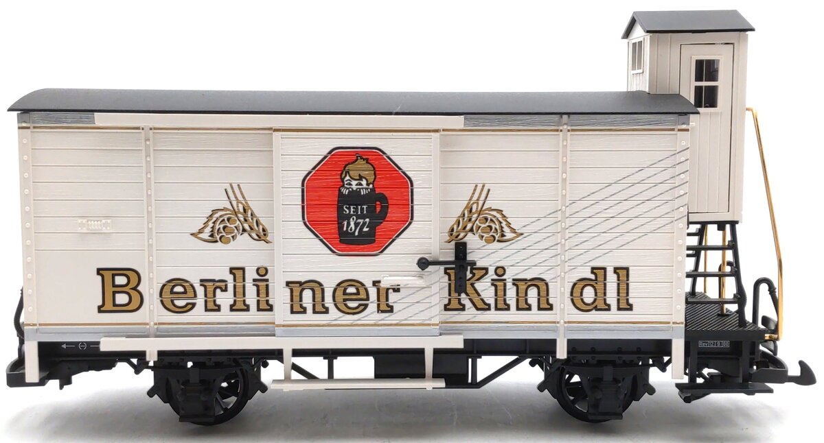 LGB 44260 G Scale Berliner Kindl Freight Car LN