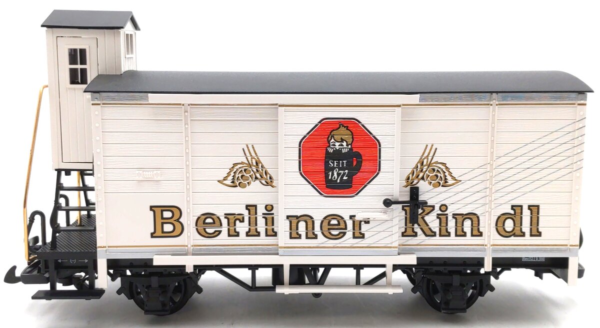 LGB 44260 G Scale Berliner Kindl Freight Car LN