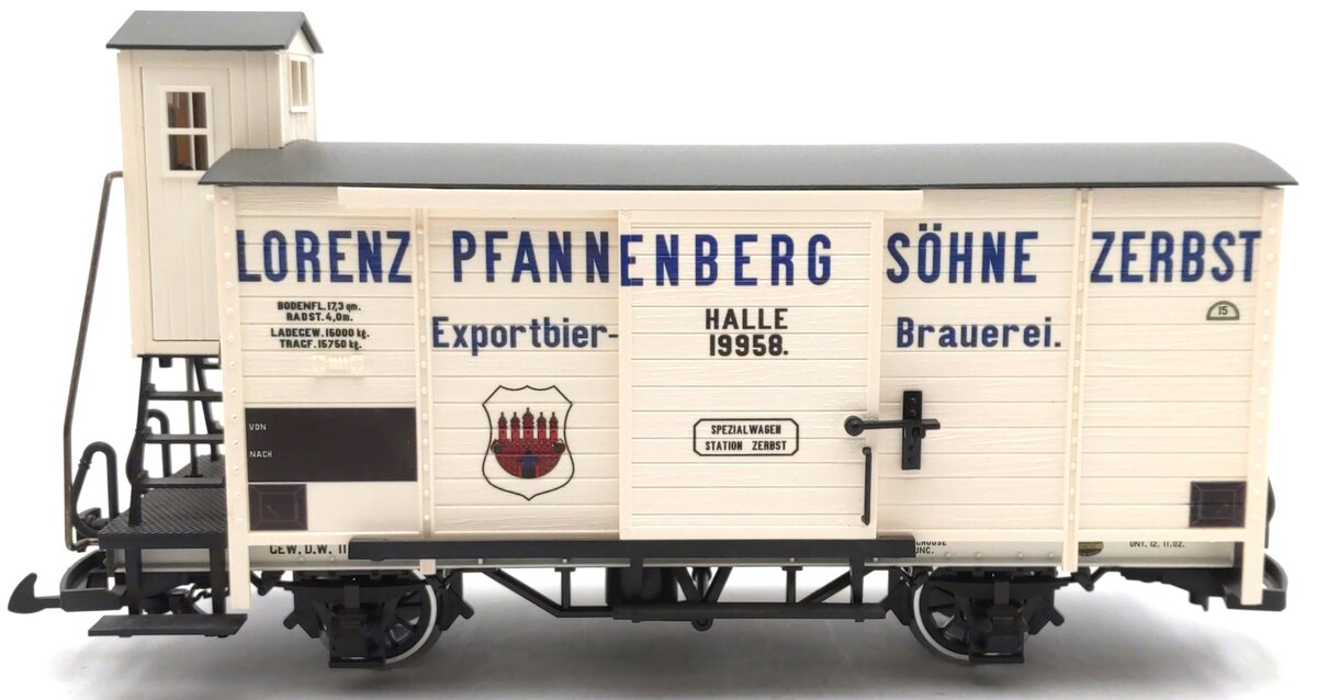 LGB 43356 G Pfannenberg Beer Refrigerator Car EX