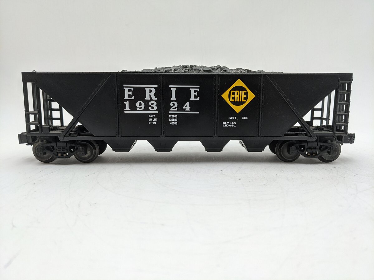 Lionel 6-19324 O Erie 4-Bay Hopper - Covered EX/Box