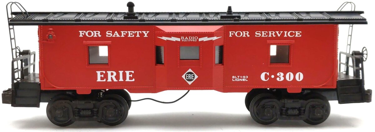 Lionel 6-19719 O Erie Bay Window Caboose W/Illuminated Interior #C-300 LN/Box