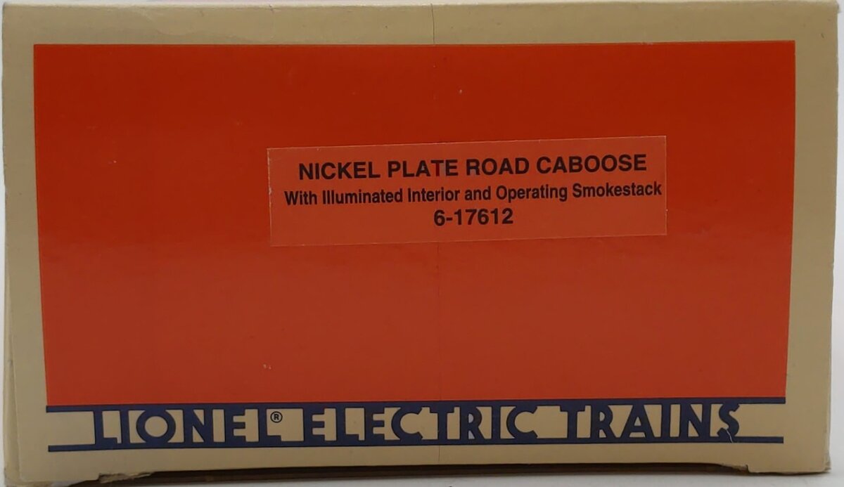 Lionel 6-17612 O Gauge Nickel Plate Road Caboose #17612 EX/Box