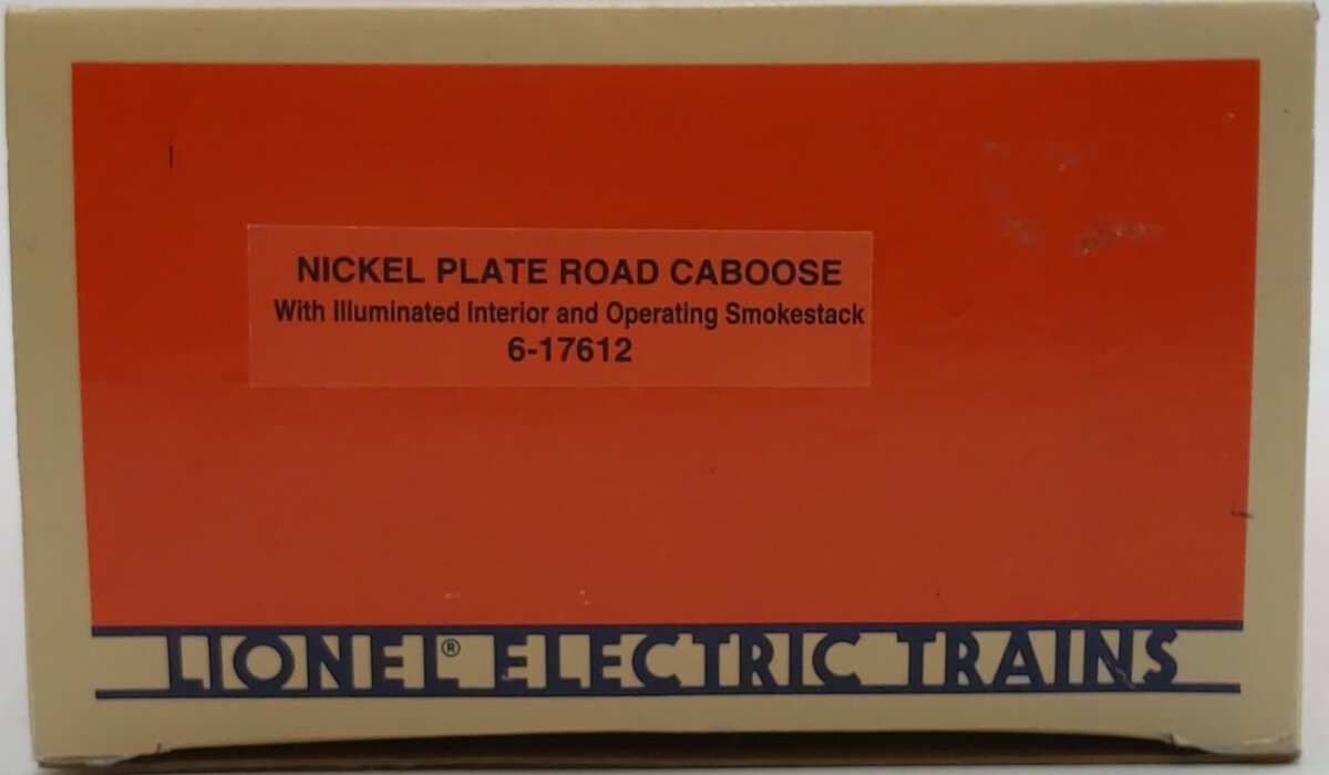 Lionel 6-17612 O Gauge Nickel Plate Road Caboose #17612 EX/Box