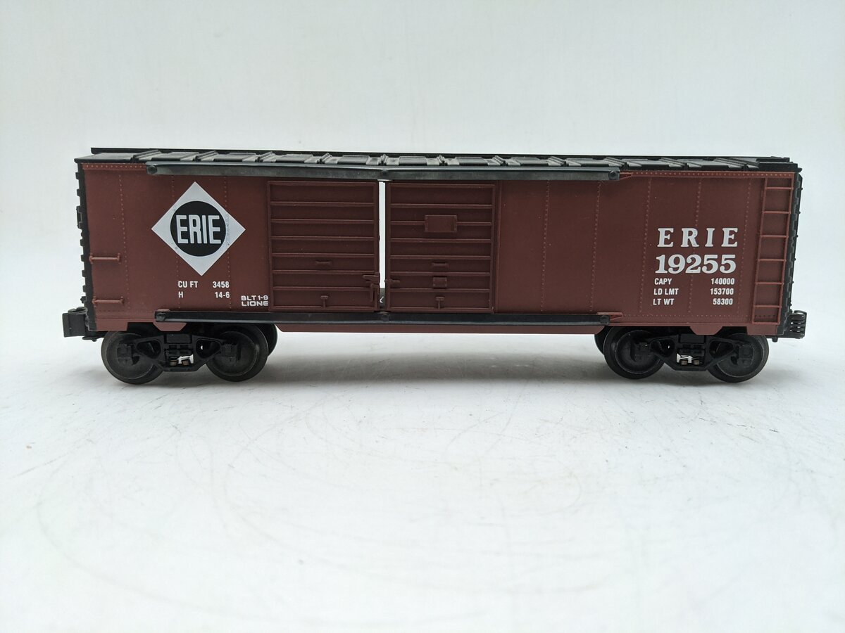 Lionel 6-19255 O Gauge Erie Double Door Boxcar #19255 EX/Box