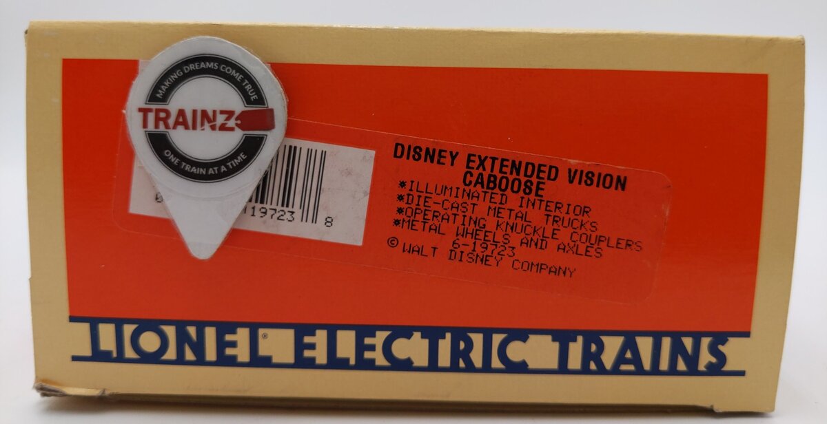 Lionel 6-19723 O Disney Extended Vision Caboose LN/Box