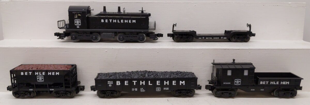 Lionel 6-21758 O Gauge Bethlehem Steel Service Station Diesel Train Set LN/Box