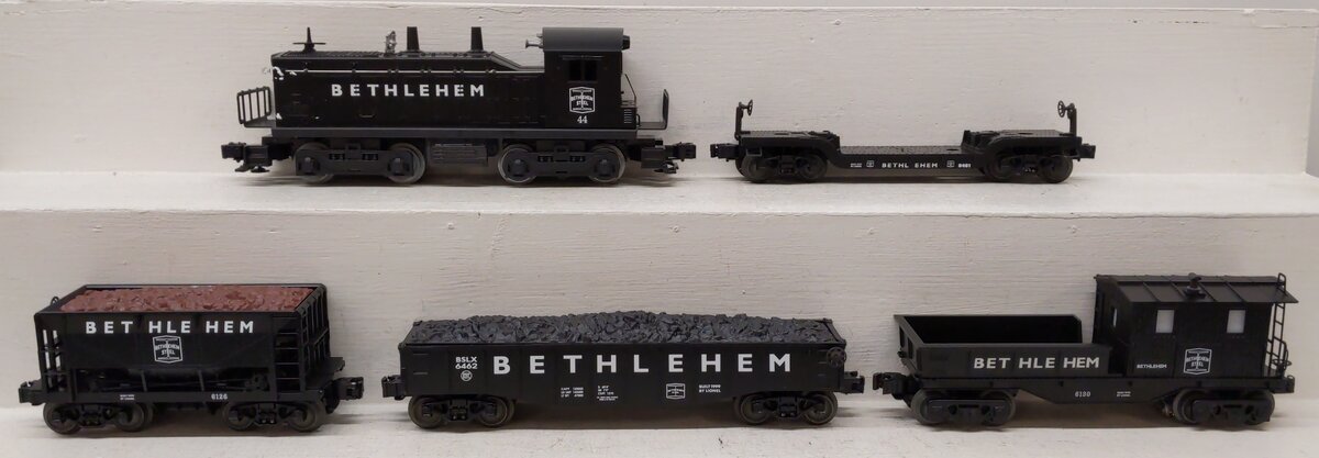 Lionel 6-21758 O Gauge Bethlehem Steel Service Station Diesel Train Set LN/Box