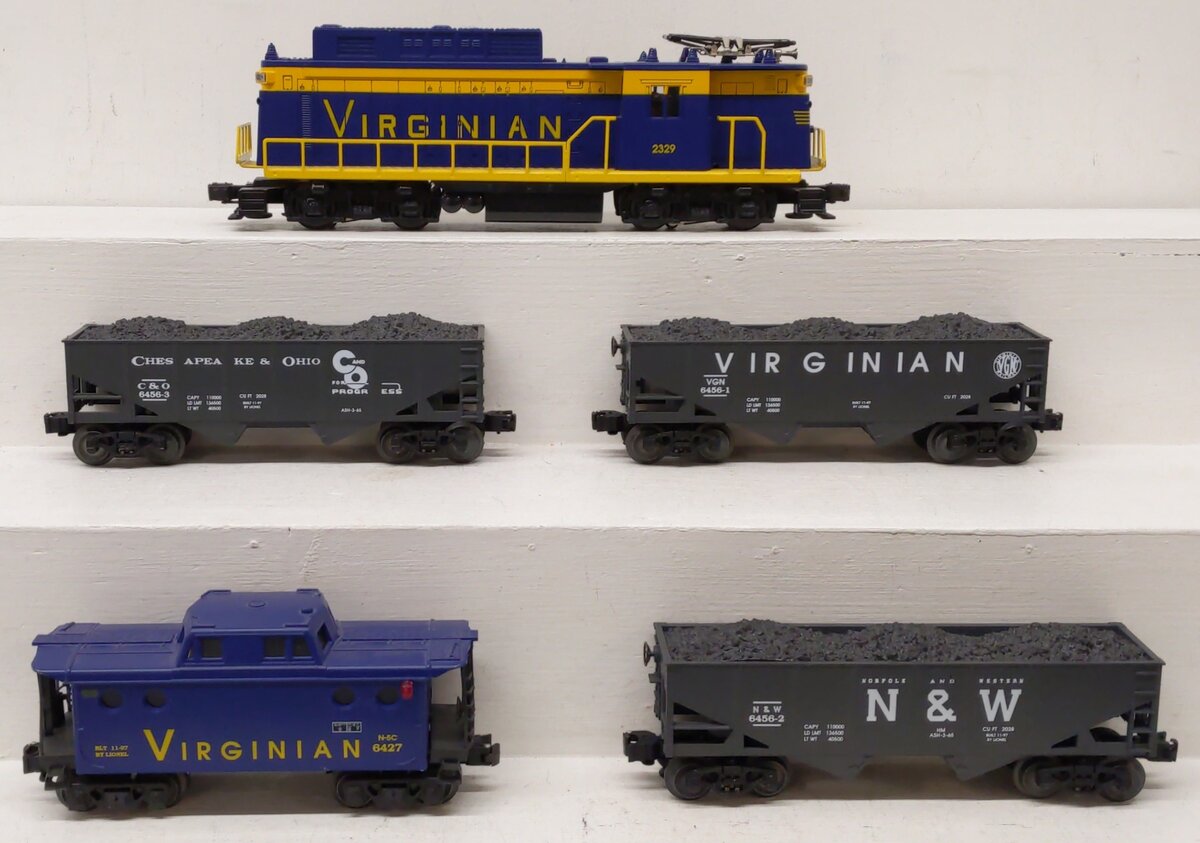 Lionel 6-11934 O Scale Virginian Rectifier Diesel Freight Train Set EX/Box