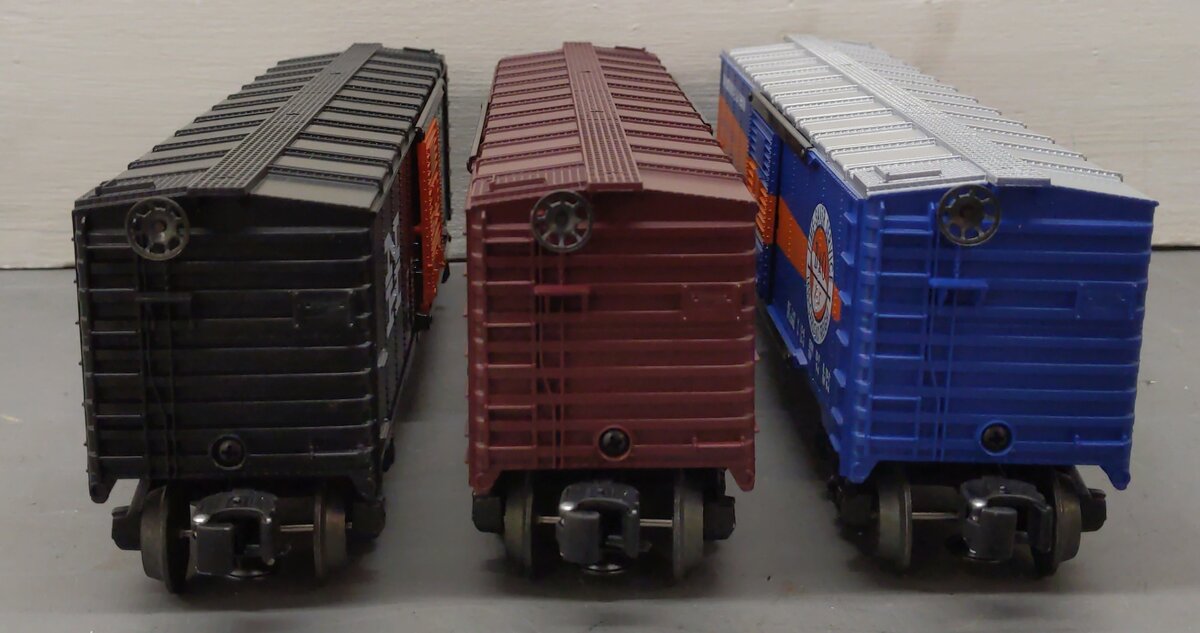 Lionel 6-19292 O Gauge B&O 6464 Boxcar Series Vl (Set of 3) LN/Box