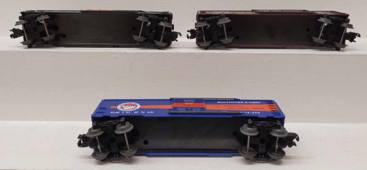 Lionel 6-19292 O Gauge B&O 6464 Boxcar Series Vl (Set of 3) LN/Box