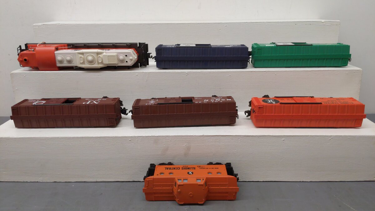 Lionel 6-1187 O Gauge  Illinois Central SSS Train Set VG/Box