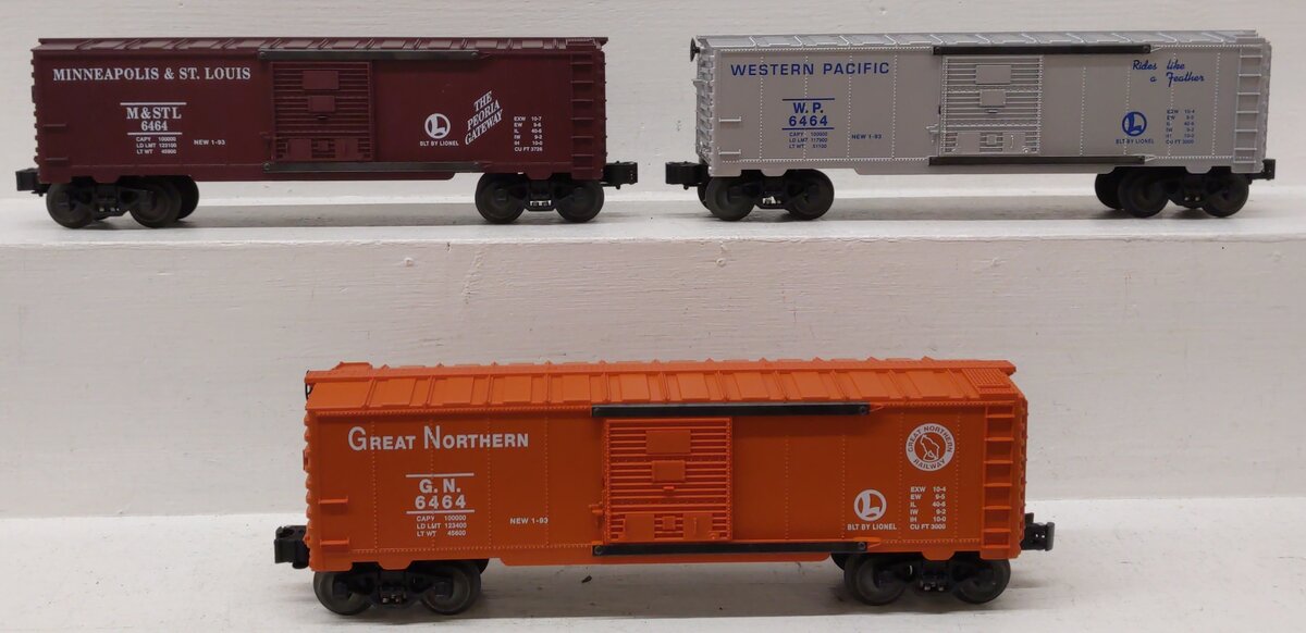 Lionel 6-19247 O Gauge 6464 Boxcar Series Edition 1 LN/Box